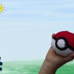 Hakelanleitung Pokemon Pokeball Amigurumi Crochet Patterns, Crochet Pattern