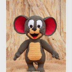 Jerry the Mouse  Amigurumi PDF Pattern toys patterns
