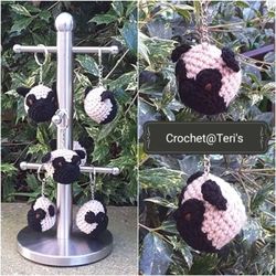 Pug Keychain Amigurumi Crochet Patterns, Crochet Pattern
