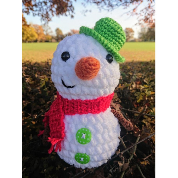 Sammy the Snowman Amigurumi Crochet Patterns, Crochet Pattern.jpg