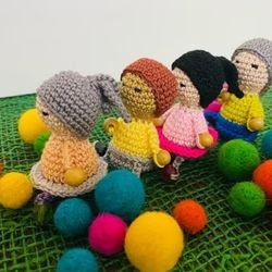 small doll Amigurumi Crochet Patterns, Crochet Pattern