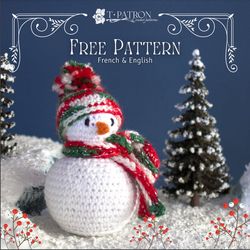 The Snowman Amigurumi Crochet Patterns, Crochet Pattern