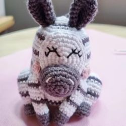 Zady the Zebra Amigurumi Crochet Patterns, Crochet Pattern