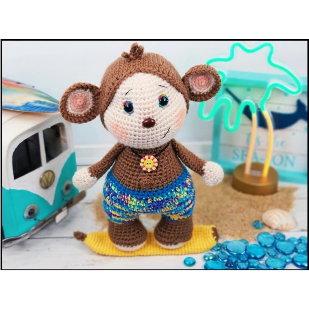 Oakley the Monkey Amigurumi Crochet Patterns, Crochet Pattern.jpg