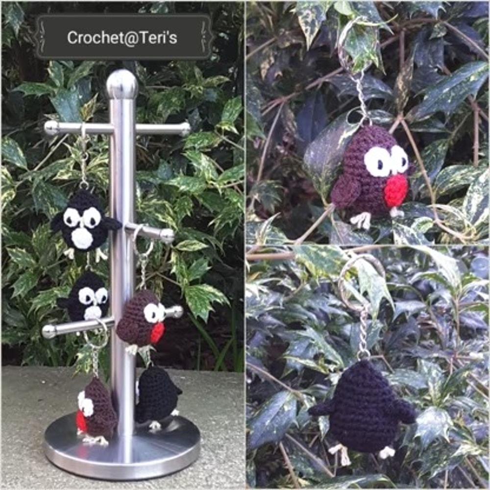 Robin Penguin Keychains Amigurumi Crochet Patterns, Crochet Pattern.jpg