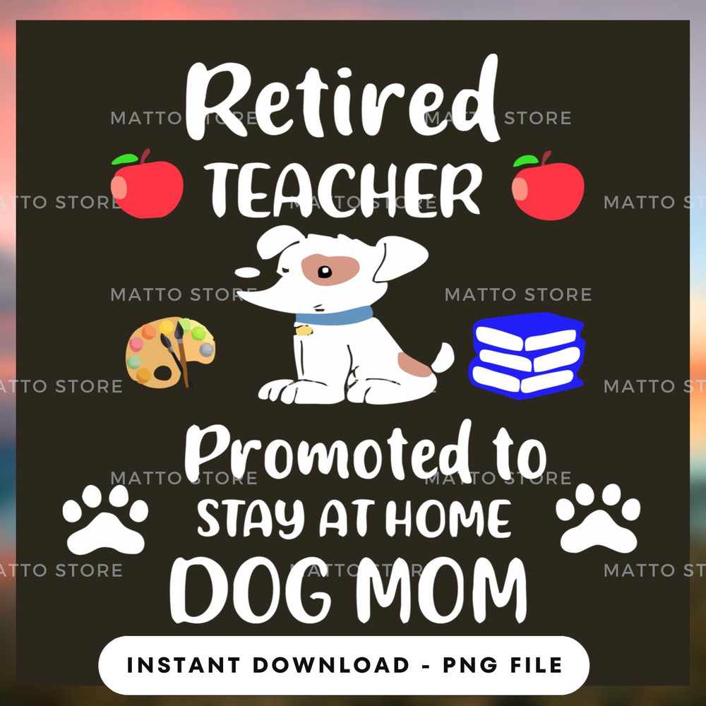 Retired teacher promoted to stay at home.jpg
