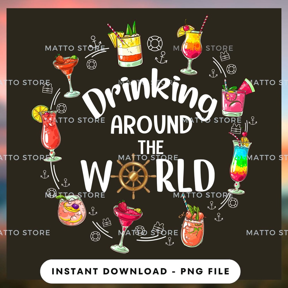 Drinking Around The World - Cruise Gifts_1.jpg