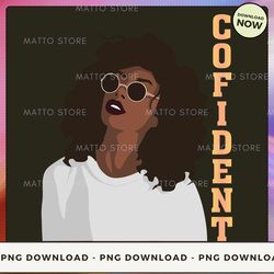 digital png file - confident girl png download, png file, printable png, instant download