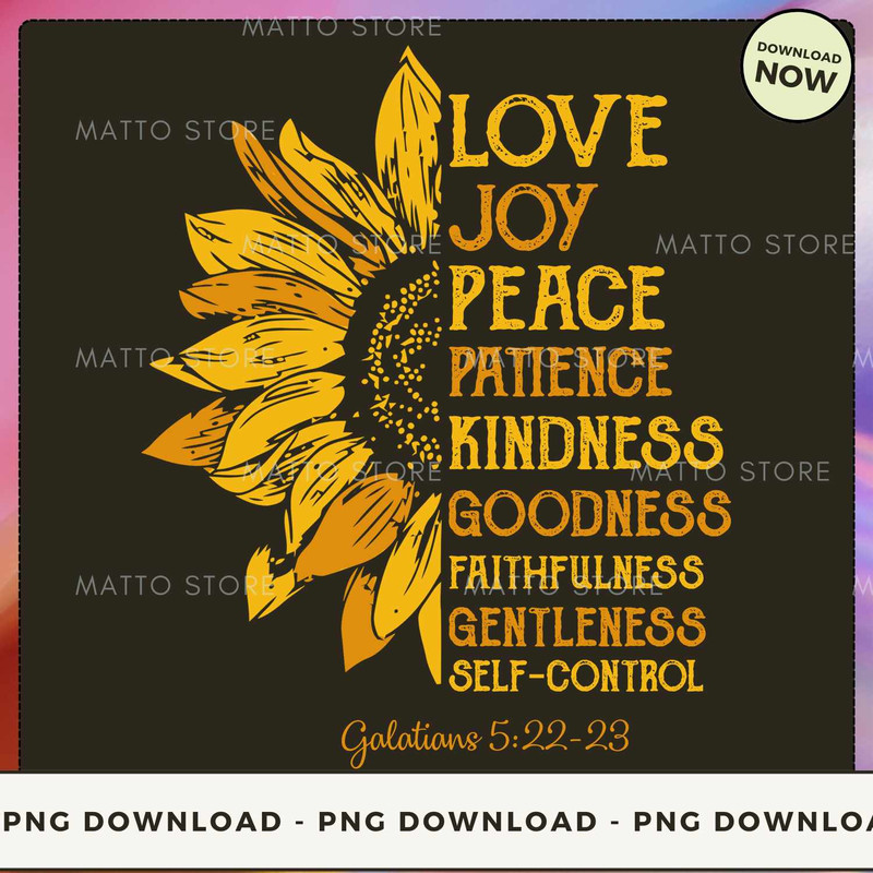 Fruit of the Spirit sunflower.jpg