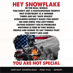 hey snowflake digital png file, instant png download