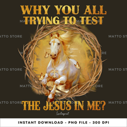 why you all trying to test faith-of-god, tshirt digital png file, png download