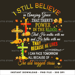 i still believe in amazing grace faith-of-god, tshirt digital png file, png download