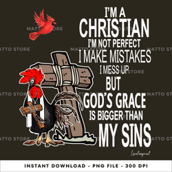i'm a christian, i'm not perfect faith-of-god, tshirt digital png file, png download