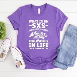 sxs utv what is an sxs enthusiast's guiding philosophy in life i ride therefore i am digital png file, png download