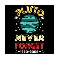 never forget pluto svg, trending svg, pluto svg, never forget pluto svg, 1930 svg, 2006 svg, science planet svg, planet