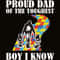 Pround Dad Of The Toughest Boy I Know Svg, Awareness Svg, Autism Svg, Pround Dad Svg, Autism Boy Svg, Autism Rainbow Svg, Autism Awareness Svg, Autism Kids Svg,