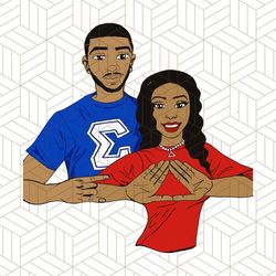 delta sigma theta, sigma sorority svg, sigma sorority gift, sigma theta sign