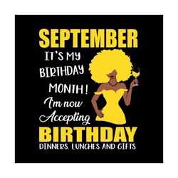 september is my birthday month svg, birthday svg, september birthday, september svg, born in september, september girl s