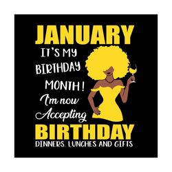 january is my birthday month svg, birthday svg, january birthday, birthday month svg, january svg, born in january, quee