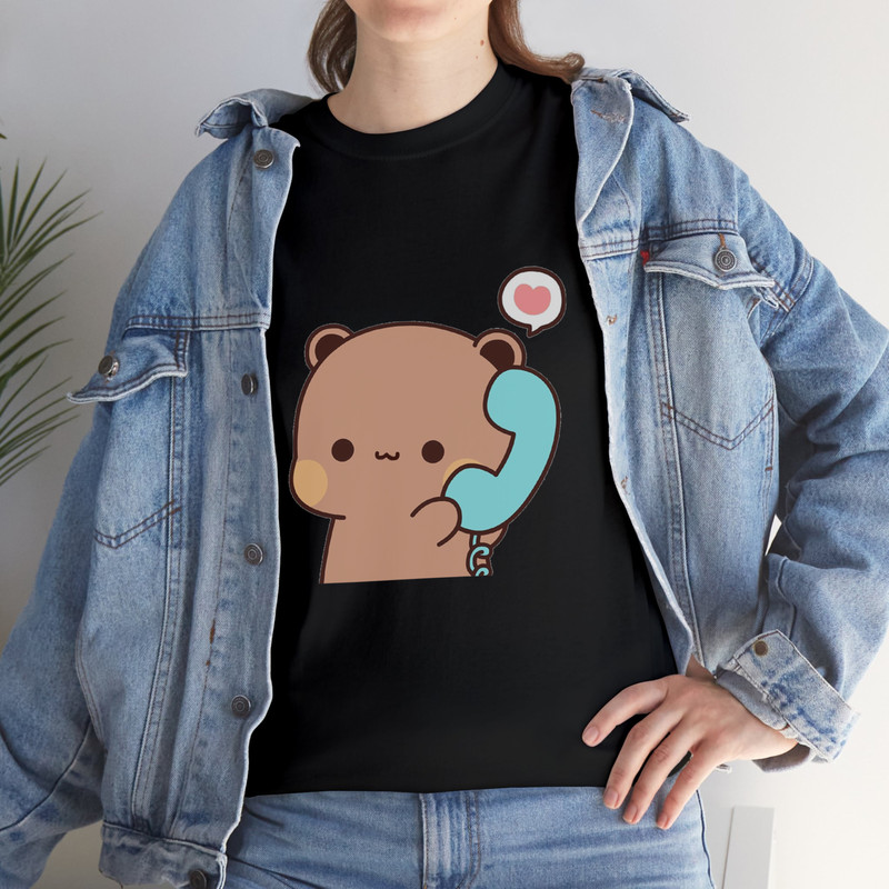 Dudu Is Making A Call To His Bubu, Cute Panda Bear Couple Bubu and Dudu Active copy 4.jpg