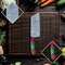 Custom Handmade 5PCS Damascus Steel Kitchen Chef Knives Set Full Tang MultiColor Pakka Wood Handle 4