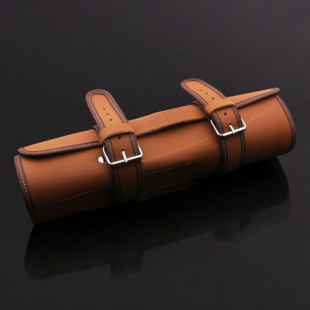 Custom Handmade 6PCS Damascus Steel Kitchen Chef Knives Set Full Tang PAkka Wood And Brass Handle W 5