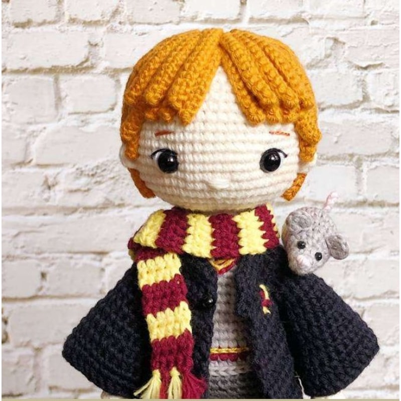 Ron Weasley Amigurumi PDF Pattern toys patterns.jpg