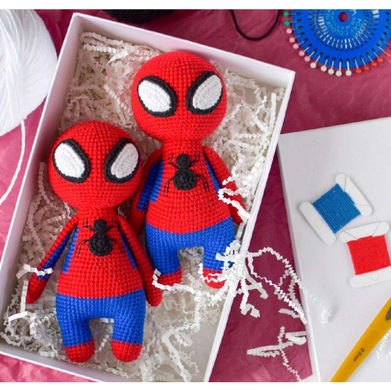 Spiderman Amigurumi PDF Pattern toys patterns.jpg