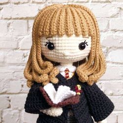 hermione granger amigurumi pdf pattern toys patterns