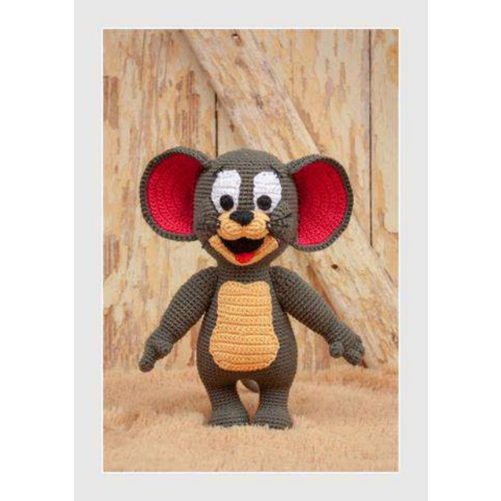 Jerry the Mouse Amigurumi PDF Pattern toys patterns.jpg