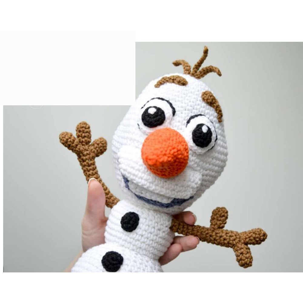 Olaf Snowman Amigurumi PDF Pattern toys patterns.jpg