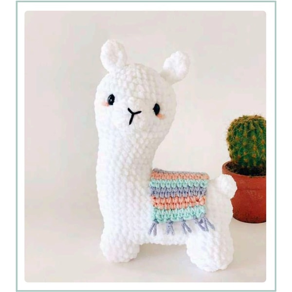 Alpaca, Amigurumi PDF Pattern toys patterns | Inspire Uplift