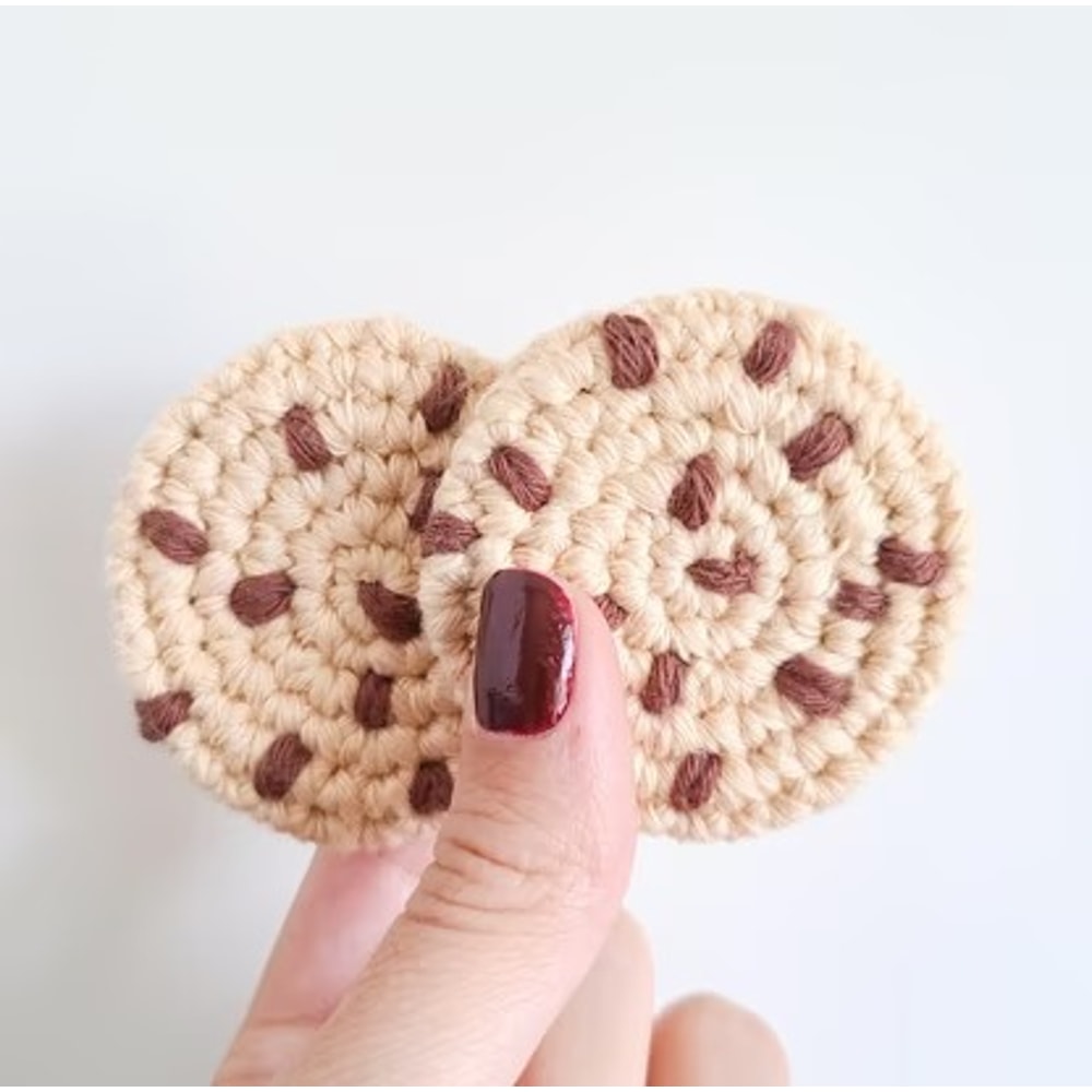 Chocolate Chip Cookie Amigurumi Crochet Patterns, Crochet Pattern.jpg