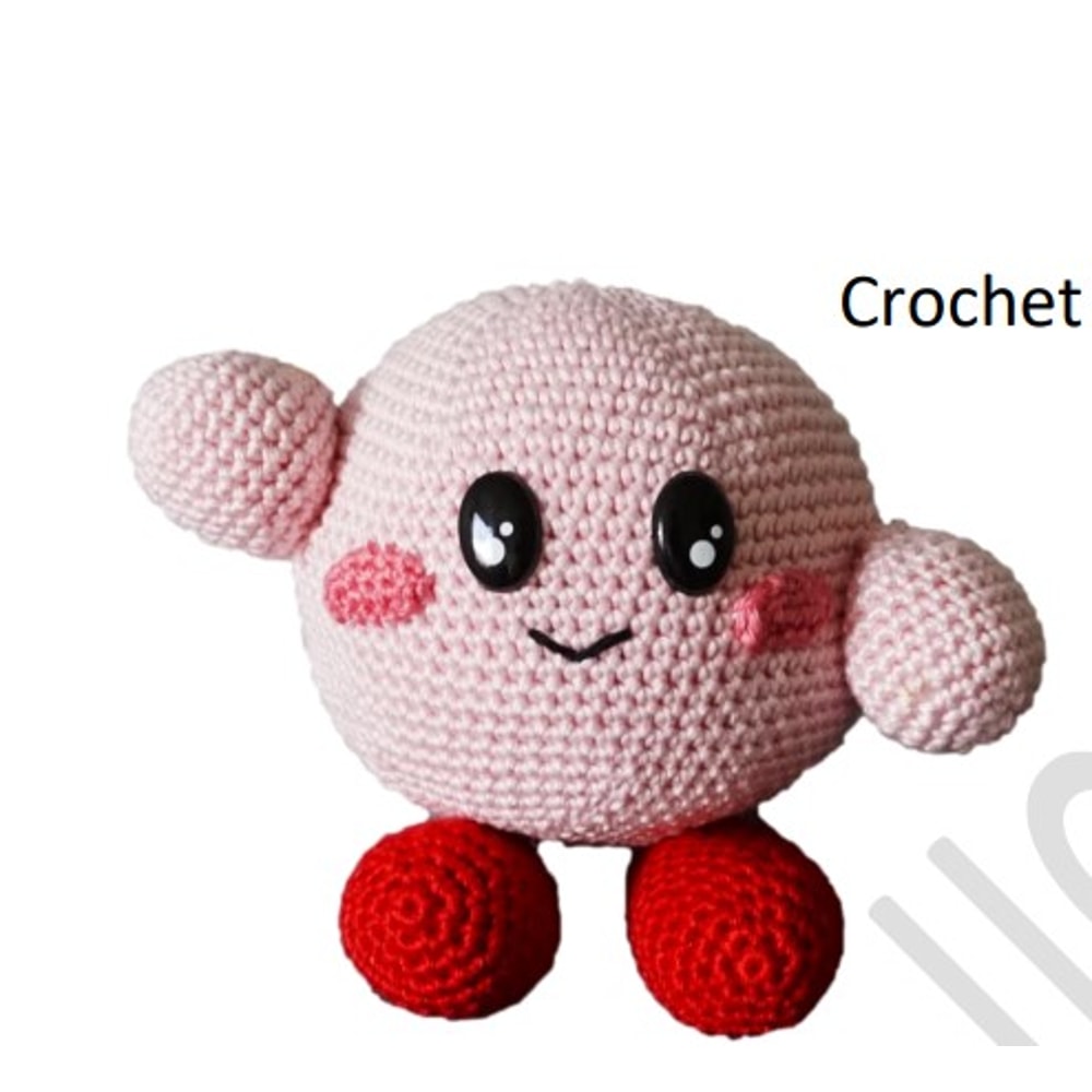 Crochet Pattern for Kirbi Amigurumi Crochet Patterns, Crochet Pattern.jpg
