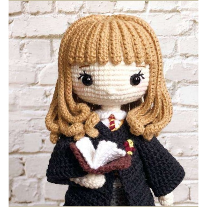 Hermione Granger Amigurumi PDF Pattern toys patterns.jpg