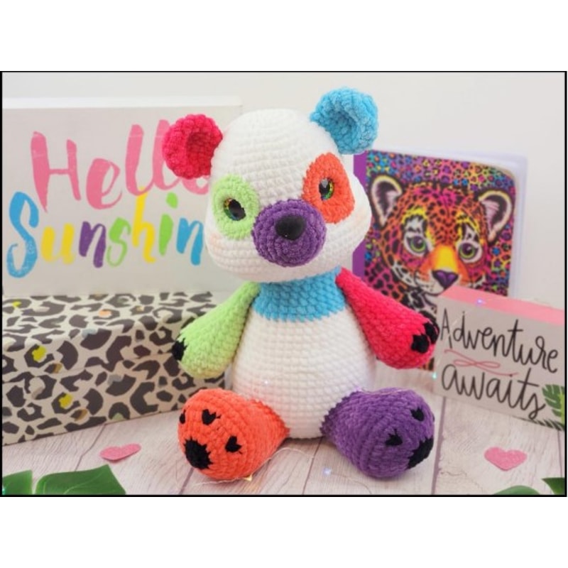 Panda bear Amigurumi Crochet Patterns, Crochet Pattern.jpg
