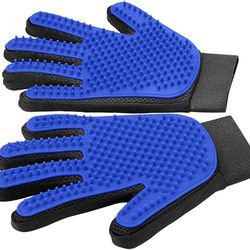 upgrade pet grooming gloves cat brushes for gentle shedding
