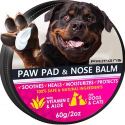 natural dog paw balm, dog paw protection for hot pavement