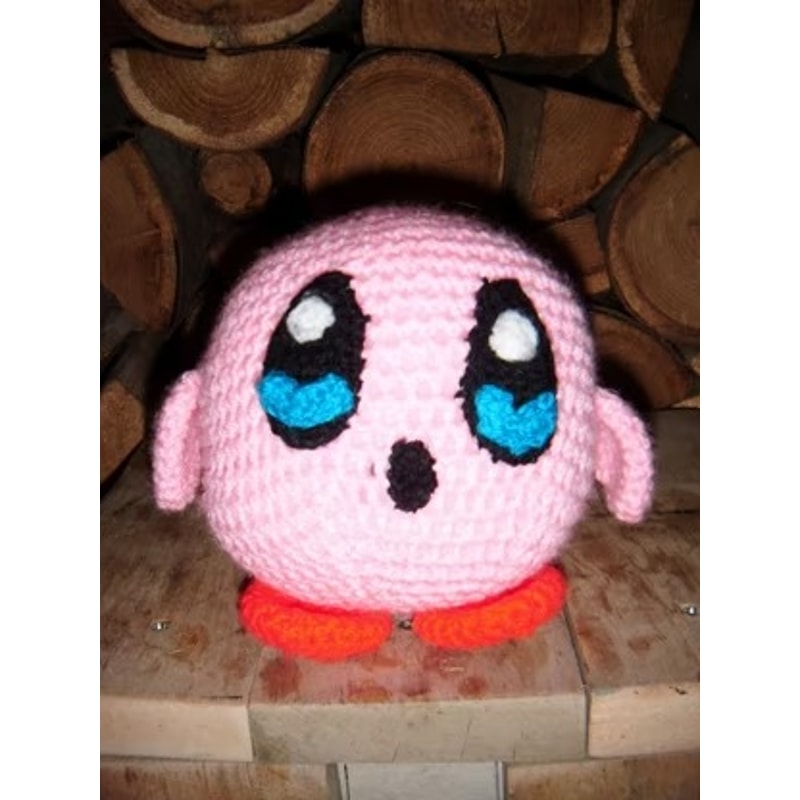 Kirby medium sized Amigurumi Crochet Patterns, Crochet Pattern.jpg