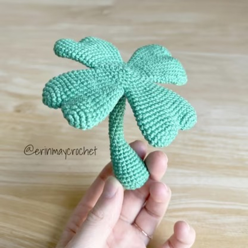 Lucky Four Leaf Clover Amigurumi Crochet Patterns, Crochet Pattern.jpg