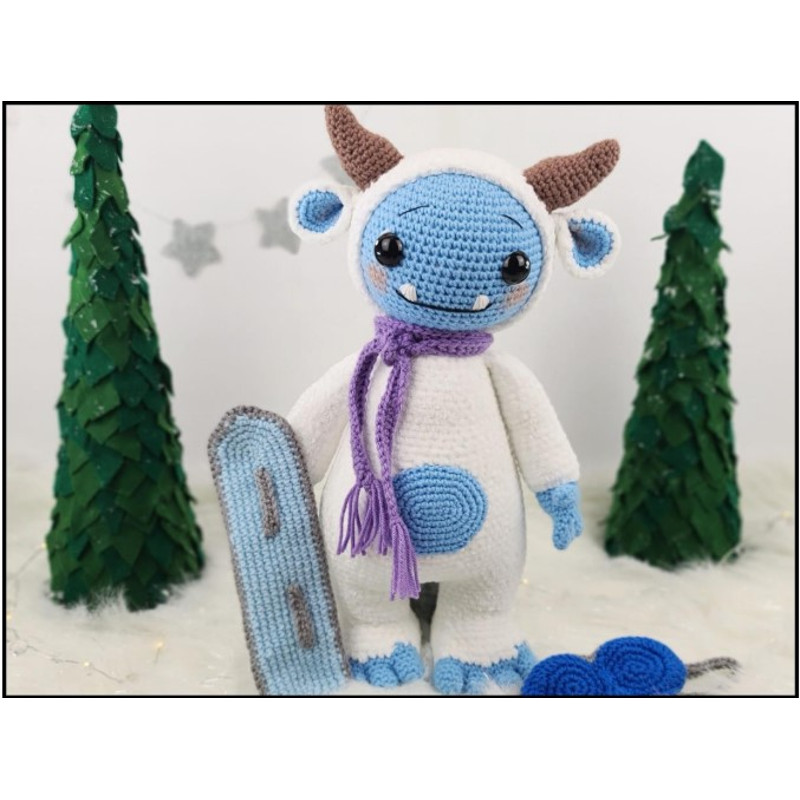 Shaun the yeti Amigurumi Crochet Patterns, Crochet Pattern.jpg