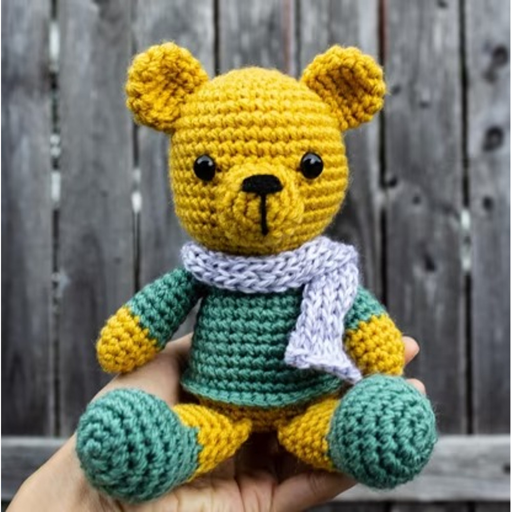 Timothy the little bear, Amigurumi Crochet Patterns, Crochet Pattern.jpg