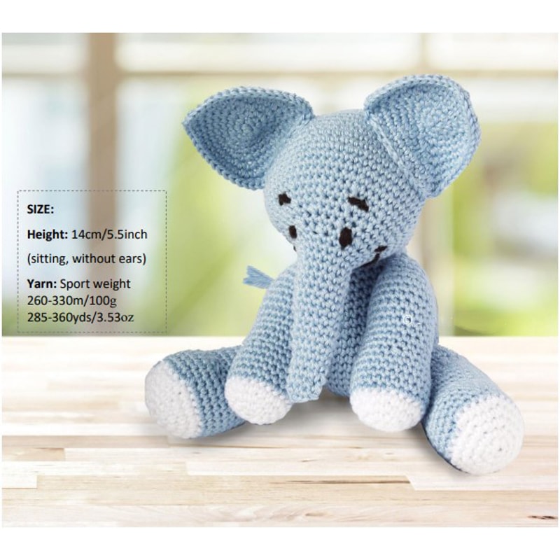 Amigurumi Elephant Pattern, Amigurumi Crochet Patterns, Crochet Pattern.jpg