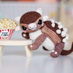 3 in 1 ankylosaurusbruno amigurumi pdf pattern toys patterns