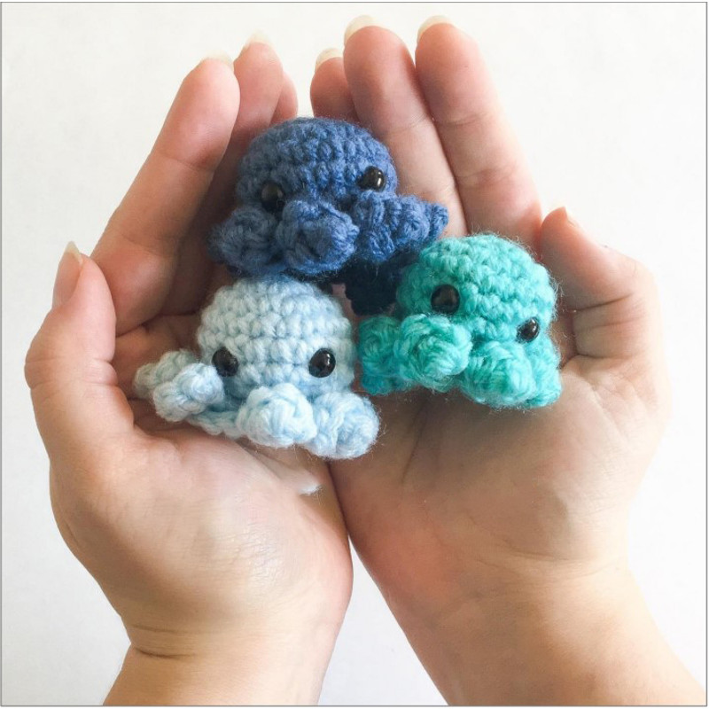 baby octopuses Amigurumi Crochet Patterns, Crochet Pattern.jpg