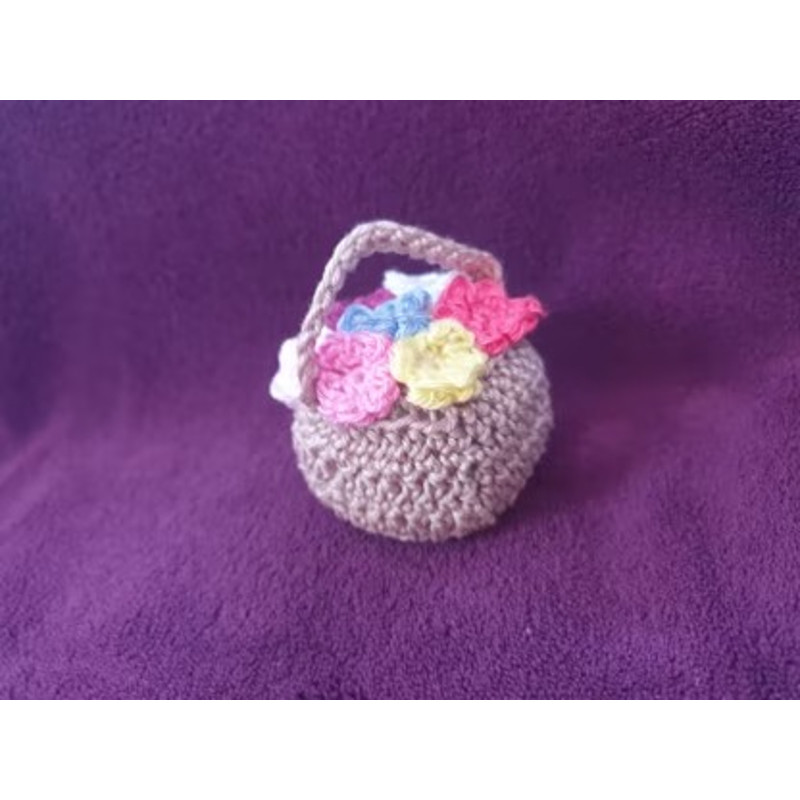 Crochet Flower basket Amigurumi Crochet Patterns, Crochet Pattern.jpg