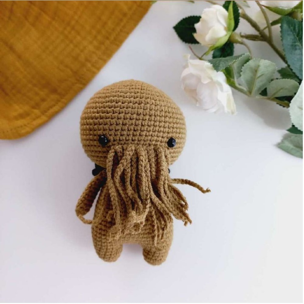 Baby Cthulhu, Amigurumi PDF Pattern toys patterns.jpg