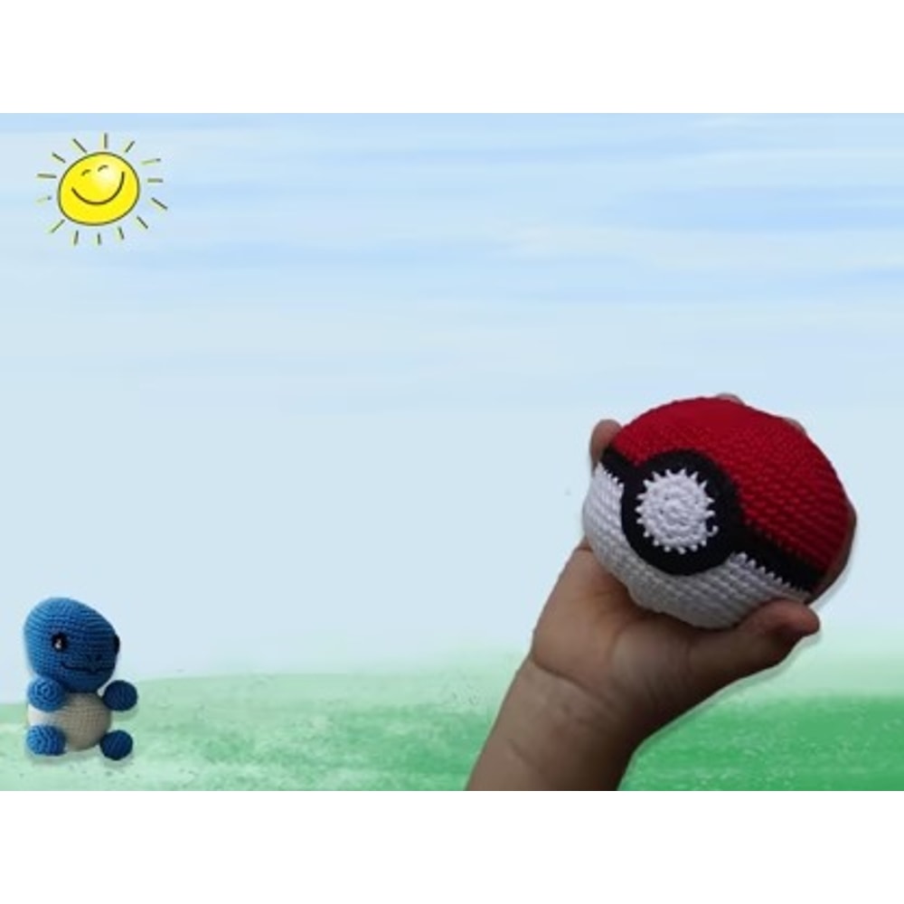 Hakelanleitung Pokemon Pokeball Amigurumi Crochet Patterns, Crochet Pattern.jpg
