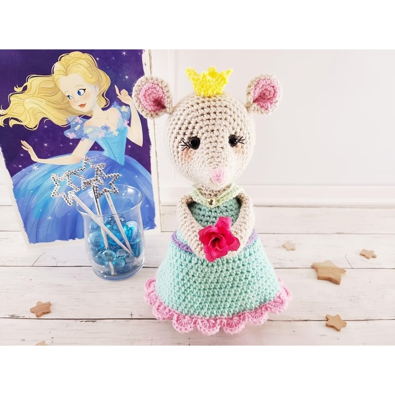 Princess Mouse Amigurumi Crochet Patterns, Crochet Pattern.jpg