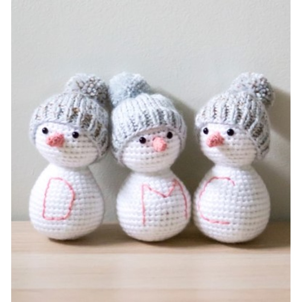 Snowman Friends Amigurumi Crochet Patterns, Crochet Pattern.jpg